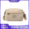 Bolsa de Mão Leve da Moda 2026 Estilo Novo de Primavera Simples Versátil Bolsa de Ombro de Nylon Bolsa Transversal Moderna Feminina