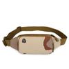 Cross-border novo saco peitoral all-match impermeável lona celular saco de armazenamento esportes ao ar livre close-fitting camuflagem cintura bolsa de mudança bolsa