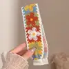Lindas y elegantes pegatinas florales para el cabello, de alta gama y con estilo, perfectas para crear un look de moño alto voluminoso, populares entre los influencers, 2026 nuevas pegatinas mágicas bordadas