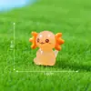 Novo produto transfronteiriço: Acessórios de resina de dragão hexagonais que brilham no escuro, decorações de paisagem em miniatura, enfeites DIY e pequenas figuras de mesa