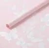 Papel de Embrulho para Flores Dia dos Namorados Dança das Borboletas Filme Gelatinoso Papel de Embrulho à Prova d'Água Arte Floral Papel de Embrulho para Flores