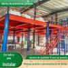 Plataformas de estrutura de aço para serviços pesados, prateleiras de armazenamento, prateleiras de armazém de suporte de carga, divisória de plataforma de aço para loft de dois andares personalizada
