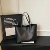 Bolsa Tote, Couro Macio, Cor Sólida, Estilo Europeu e Americano Retrô, Bolsa de Ombro Repelente à Água, Casual, Simples, Versátil, Bolsa de Grande Capacidade para o Dia a Dia