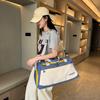 Bolsa Deportiva de Fitness con Separación Húmedo y Seco Bolsa de Viaje Versión Coreana Portátil Viaje de Corta Distancia Bolsa de Equipaje Gran Capacidad Ligera