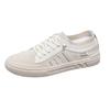 Zapatos para Hombre con Superficie de Malla, Ligeros, Transpirables, Tenis Delgados, Color Sólido, Versátiles, Casuales, para Exteriores, Tejido Fly-Knit, Cómodos, Suela Suave, Zapatos Deportivos para Hombre