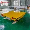 Taller Pista de Manejo de Carga Carro Plano Ac Alimentado por Cable Vehículo de Transporte de Pista Control Remoto Pista de Suelo Manejo Carro Plano