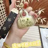 Llavero de Oro 999 Shuibeizijin Colgante para Bolso Bolso Bolsa de Buena Suerte Te Harás Rico Regalo para Novia y Mejor Amiga