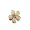 Pinza Pequeña Mini Flor Princesa de Resina para Cabello para Mujeres, Delicado Pasador Lateral para Flequillo y Cabello Suelto, Primavera y Verano