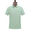 Polo con logotipo personalizado impreso, camiseta de verano con solapa, ropa de trabajo de manga corta, mono, camisa publicitaria cultural, bordado personalizado.