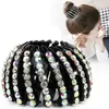 Máquina de Flocar Cabelo Ninho de Pássaro com Grampo Feminino Outono e Inverno Cabeça de Bola Máquina de Cabelo Preguiçosa Meio Preso Cabelo Grande Grampo de Cabelo Acessório de Cabeça Feminino