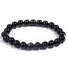 Joyería Youjia Pulsera de Piedra Ojo de Tigre Ágata Cristal Natural Venta Caliente Transfronteriza Pulsera Sencilla de Cuentas de Cristal Al por Mayor