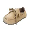 Zapatos Casuales Birkenstock para Niñas Estilo Coreano Mate Niños 2025 Otoño Nuevos Zapatos Bajos Antideslizantes para Niños