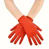 Accesorios para Mujer de los Años 1920 Spandex Satén Flocado Guantes de Charol Accesorios de Disfraz para Fiesta de Baile Transfronteriza en Stock