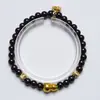 [Cadeado do Amor de Jiangjin] Pulseira de Granate de Cristal Natural Feminina Mais Fácil de Combinar Pulseira da Moda Lepidolita Atacado