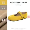 Sapatos de Calçar Estilo Birkenstock em Couro Vintage para Exportação Transfronteiriça com Estilo de Hong Kong, Estilo College, Sapatos de Bico Baixo, Sapatos Mary Jane Femininos