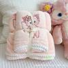 Set de Regalo de Dos Piezas de Toalla de Mano y Toalla de Baño Linabell Tigger Duffy Bear del Fabricante, No Suelta Pelusa, Absorbente, Súper Suave