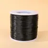 Fio Elástico Plano de 500m, Colorido e Forte, Fio Elástico Especializado para Miçangas, Resistente ao Desgaste, Adequado para Artesanato e Montagem de Cristais