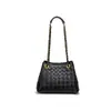 Nova Bolsa de Mão Tecida de Luxo Leve para Mulheres, Bolsa de Ombro, Grande Capacidade, Textura de Corrente, Bolsa para Paraquedas