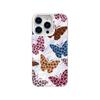 Estampado de Leopardo Mariposa Adecuado para 14Plus Personalizado 16Promax Funda para Teléfono Apple Iphone17 Nicho Europeo y Americano 13 15