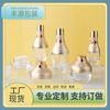 Fábrica en stock, botella de vidrio para cosméticos, botella de loción de 100 ml, botella desmaquillante de 50 g, botella vacía, material de embalaje