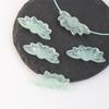 5 preço resina imitação jade 15*37mm furo duplo lótus joia antiga pulseira miçangas acessórios de joias diy