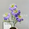 Flores Artificiales con Morado Soñador Decoración de Boda al Aire Libre Escena Interior Disposición Flores Falsas Venta al por Mayor Arte Floral