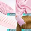 Touca de Dormir para Cabelo, Modelador de Cachos Sem Calor, Pente de Modelagem, Conjunto de Nove Peças, Essencial para Casa Conjunto de Cuidados com os Cabelos Rosa Princesa