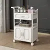 Carrito para Salón de Belleza, Carrito Pequeño para Salón de Belleza, Carrito para Equipo de Tatuaje, Carrito de Almacenamiento Móvil, Carrito de Herramientas para Salón de Peluquería