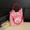 Bolso Pequeño Casual de Tela de Nylon para Otoño e Invierno para Mujer 2026 Nuevo Estilo Bolso Bandolera Bordado de Rosquilla Bolso para Teléfono Móvil