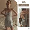 Pijama Boudoir Sexy para Casal para Mulheres Provocarem o Namorado Saia Suspender Renda Tentação Camisola Tamanho Grande Top Sem Costas 1671