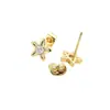 Arte de Cadena Decoración de Acero Estrella de Cinco Puntas Pendientes de Acero de Titanio Clavos para Hélice de Oreja Lujo Ligero Pendientes de Alta Gama con Forma de Estrella Pendientes Personalizados para Mujer