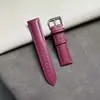 Correa de Cuero Lisa para Hombres y Mujeres Hebilla de Pin Accesorios Sustituto Smart GT2/GT3 Correa de Reloj de Gama Alta Accesorios Resistentes al Desgaste