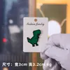 Insignias Metálicas Lindas de Dibujos Animados Estilo Japonés Transfronterizas Serie de Animales y Frutas Pines Esmaltados Frescos y Coloridos Accesorios