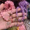 Nuevo Pulsera de Cristal de Explosión Pulsera Pequeña Fresca para Estudiantes Regalo Suministro Tienda de 2 Yuanes