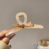 Pinza de Tiburón Cruzada Oversize para Mujer Parte Trasera de la Cabeza Pinza para Recoger el Cabello en Disco Pinza para Recoger el Cabello con Nudo de Lazo Pinza Grande para el Cabello Pinza para Múltiples Cabellos