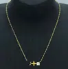 Collar Europeo y Americano Transfronterizo Nuevo Estilo Lv 2025 con Logo y Letras Incrustadas de Diamantes para Mujer, Sensación de Alta Gama, Fotos Reales, Collar al por Mayor