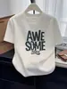 Camiseta de Algodón Puro de Manga Corta con Hombro Recto Estilo Nuevo 2026 para Mujer, Corte Delgado, Camiseta Base Gris Adelgazante, Top de Verano