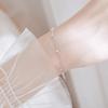 Pulseira de Estrela 2025 Feminina Design de Nicho Ins Estudante Melhor Amiga Feminina Estilo K Sofisticada Simples Elegante Corrente da Moda