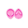 Brincos de alienígena chaveiro de silicone molde de gota epóxi joias artesanais DIY