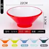 Tazón roscado de melamina, tazón comercial para hot pot picante, tazón para fideos de res, tazón grande de plástico para fideos de caracol, tazón especial para fideos para restaurantes de fideos