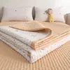 2026 Novo Modelo Classe A Amigo do Bebê Multifuncional Lavável Algodão Acolchoado Capa de Cama Conjunto de Três Peças, Lençol de Cama Acolchoado para Todas as Estações