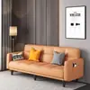 Sofá de Tecido Nórdico, Dobrável, Multifuncional, Simples, Adequado para Apartamentos Pequenos, Sala de Estar, Aluguel, Sofá-Cama Preguiçoso, Dupla Utilização, Pessoa Única