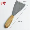 Espátula de Limpieza de Grado Industrial para el Hogar con Mango de Madera, Espátula para Rellenar para Raspar Pintura de Pared, Pedido Mínimo de 1 Pieza