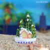 Muñeco de nieve Casa de Navidad Árbol de Navidad decoración de arena decoración de planta suculenta set de decoración venta al por mayor directa de fábrica