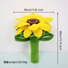 Arreglos Florales Decorativos para el Día del Maestro: Flores de Rosa Terminadas, Palos Retorcidos, Flores Artificiales de Girasol para el Día del Maestro y la Temporada de Graduación