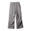Pantalones Cargo Nuevos de Otoño 2025 para Mujer, Pantalones de Pierna Ancha Estilo Americano de Verano, Pantalones Deportivos Sueltos Casuales Largos hasta el Suelo