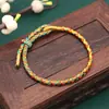 Nuevo Pulsera de Zongzi Pequeño del Festival del Bote del Dragón Cuerda de Color Hilo de Color Tejido a Mano Colgante de Dibujos Animados con Borla Cuerda de Mano de Color para Hombres y Mujeres