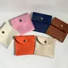 Bolsa de Joias Pu Texturizada Embalagem para Joias Bolsa com Fecho de Botão Pode Ser Impressa com Logo Padrão de Ovelha Bolsa de Embalagem com Fecho de Botão