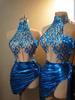 Amazon especial transfronterizo para vestido sexy chicas hot cuello halter lentejuelas ultracorto falda cadera ropa sexy de noche