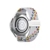 Adecuado para Correa Samsung Watch7 Hebilla Magnética Correa de Muñeca Tejida de Nylon Correa de Hebilla Magnética Galaxy Watch6